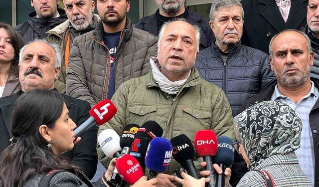 Kocaeli’deki fabrika yangınında ölenlerin yakınlarından SGK önünde açıklama