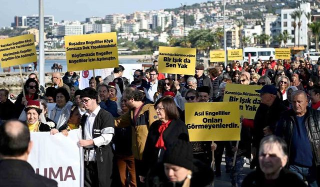 Kuşadası’nda ’3 Aralık Dünya Engelliler Günü’ kutlandı