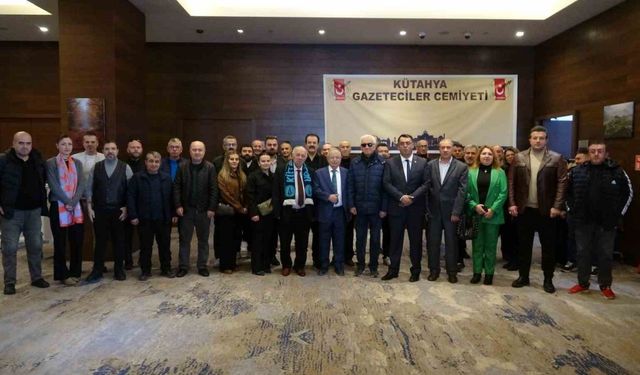 Kütahya Gazeteciler Cemiyeti’nde Genel Kurul heyecanı