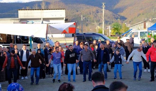 Kuymak festivali horonla buluştu