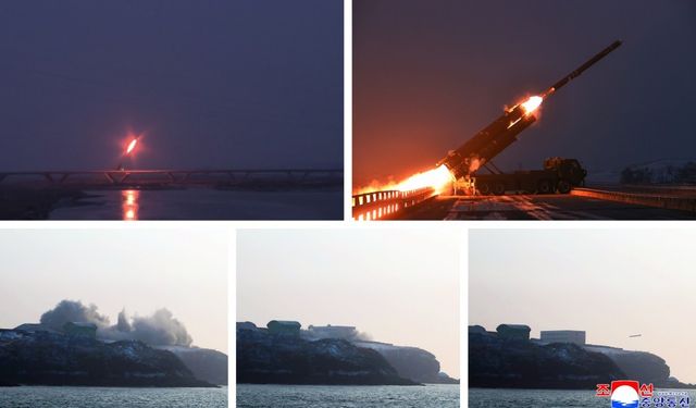 Kuzey Kore'den uzun menzilli stratejik seyir füzesi tatbikatı