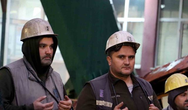 Madenci, yeni üretim ayağı için şükür hayvanı kesti