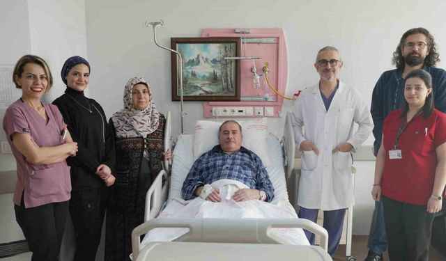 Malatya’da aort yırtığı kapalı yöntemle onarıldı