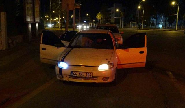 Malatya’da "dur" ihtarına uymayan sürücü gözaltına alındı