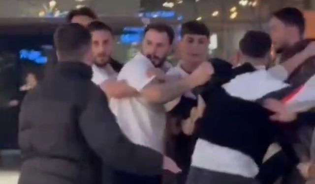 Maltepe’de AVM’de kavga