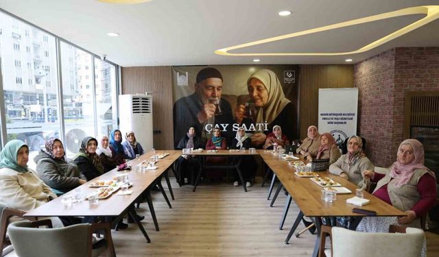 Mardin Büyükşehir Belediyesinden 65 yaş üstü bireyler için "Sağlıklı Yaşam Çay Saati" etkinliği