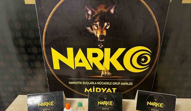 Mardin’de uyuşturucu operasyonu: 3 şüpheli yakalandı