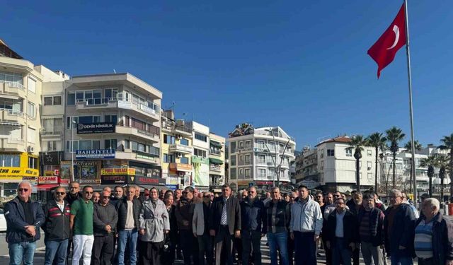 Marmaris Kordon Caddesi taksicilerinden belediyeye tepki