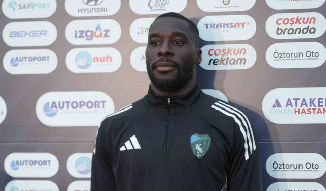 Massadio Haidara: "Karagümrük zor maç olacak"