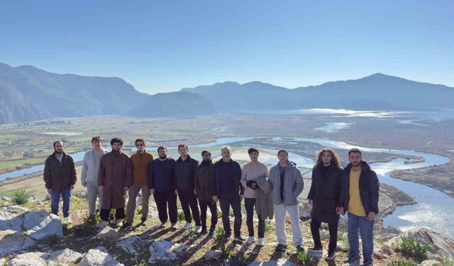 Menteşe gençleri Dalyan Kaunos’ta tarih ve doğayla buluştu