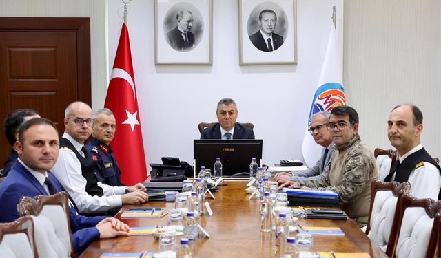 Mersin’de Güvenlik ve Asayiş Değerlendirme Toplantısı yapıldı