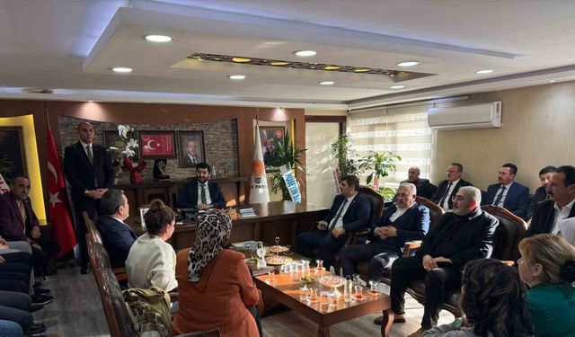 MHP Etimesgut İlçe Başkanı Muratgül’den AK Parti Etmisgut İlçe Başkanı Şankazan’a ziyaret