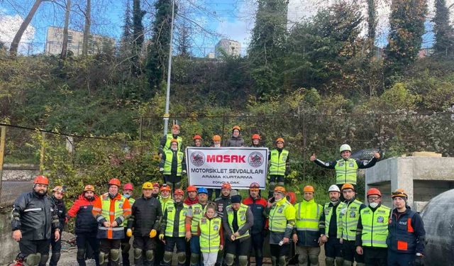 Motosiklet Sevdalıları arama ve kurtarma ekibi akredite olma yolunda