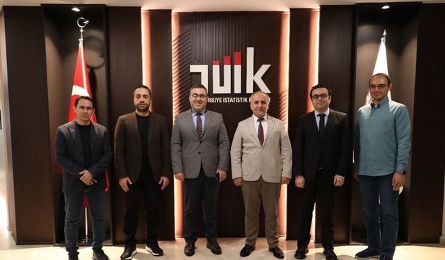 NEÜ ile TÜİK arasında iş birliği toplantısı gerçekleştirildi