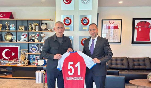 Niğde Belediye Başkanı Emrah Özdemir’den TFF’ye ziyaret