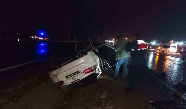 Niğde - Kayseri yolunda feci kaza: 2 ölü, 1 yaralı