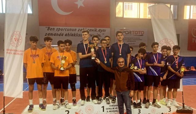 Okul Sporları Gençler İl Birinciliği müsabakaları sona erdi