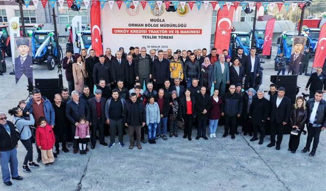 ORKÖY’den kırsal mahallelere sıfır faizli 36 traktör