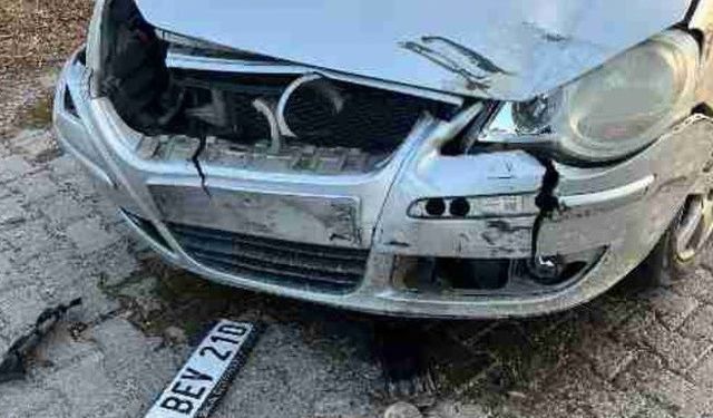 Otomobil ile SUV tipi araç çarpıştı: 1 yaralı