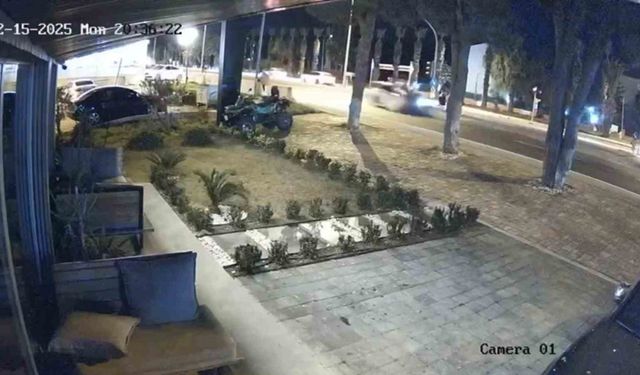 Otomobilin çarpması ile metrelerce yükseğe savrulan motosiklet sürücüsü hayatını kaybetti