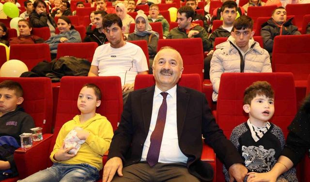 Özel çocukların sinema keyfi