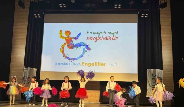 Özel öğrenciler gönüllerince eğlendi