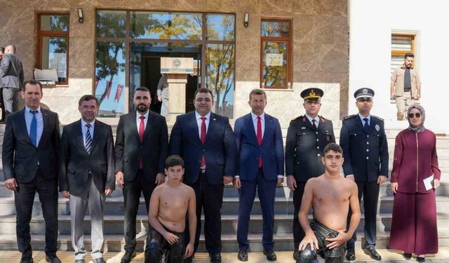 Pazarlar Spor Lisesi’nden güreş ve yağlı güreş projesi