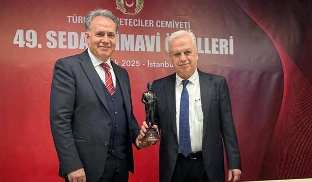Prof. Dr. Sezai Yılmaz’a TGC Sedat Simavi ödülü