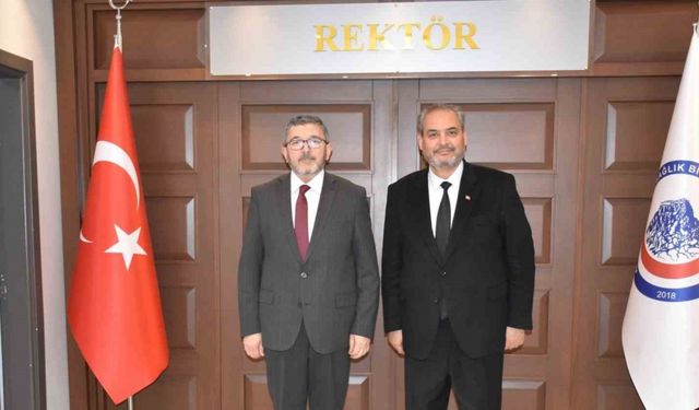 Rektör Kaplancıklı’dan Afyon’da  iş birliği adımı