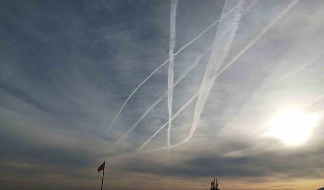 Samsun semalarında dikkat çeken manzara