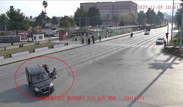 Samsun’da kazalar kameralarda