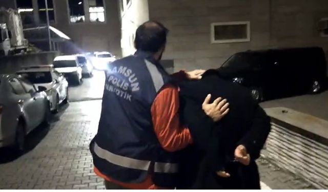 Samsun’da uyuşturucudan 12 buçuk yıl cezası bulunan şahıs yakalandı
