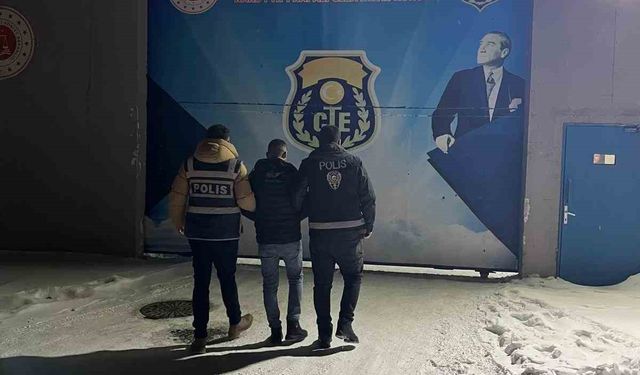 Sarıkamış’ta 15 yıl hapis cezası olan 1 kişi yakalandı