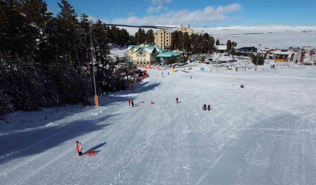 Sarıkamış’ta kayak heyecanı başlıyor
