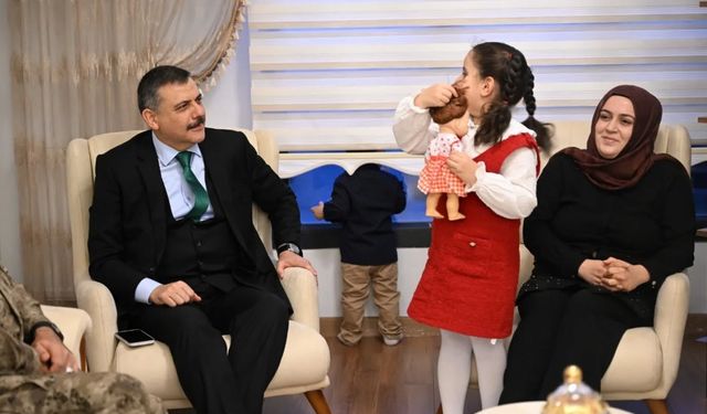 Şehidin ailesine vefa ziyareti