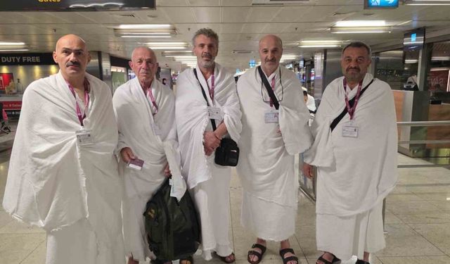 Şehit yakınları ve gaziler umreye gönderildi