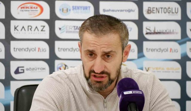 Serkan Özbalta: "Beni memnun eden şey oyuncuların pes etmemesiydi"