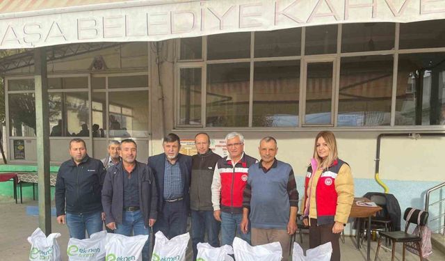 Simav’da 39 üreticiye yem bezelyesi tohumu desteği