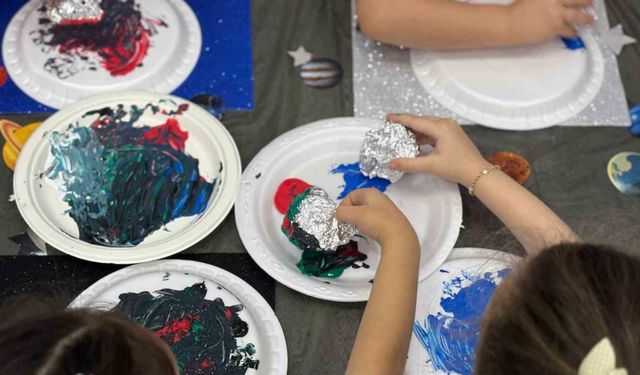 Sincan Belediyesi’nden miniklere uzay temalı etkinlik