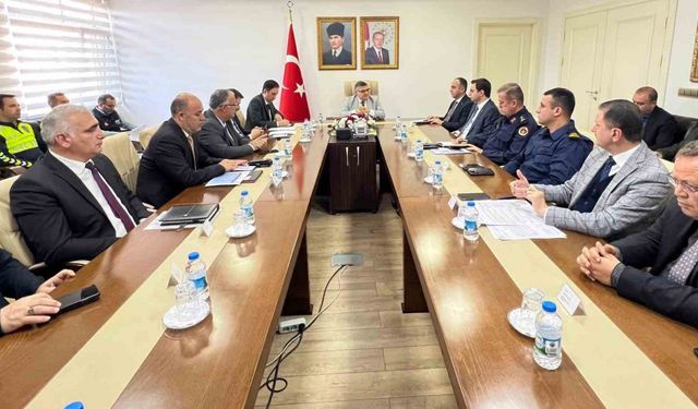Sinop’ta kış mevsimi trafik tedbirleri toplantısı