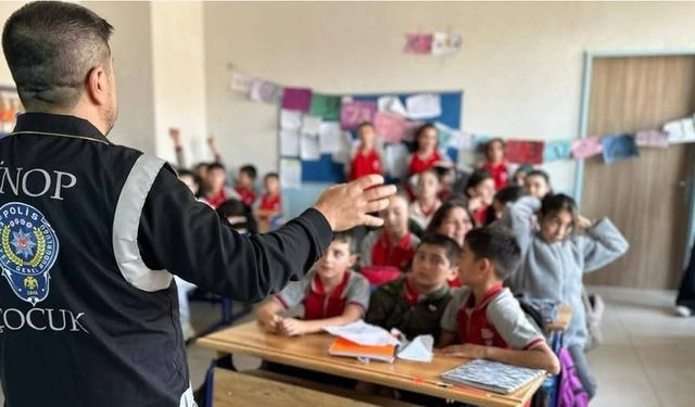 Sinop’ta öğrencilere ’güvenlik’ dersi