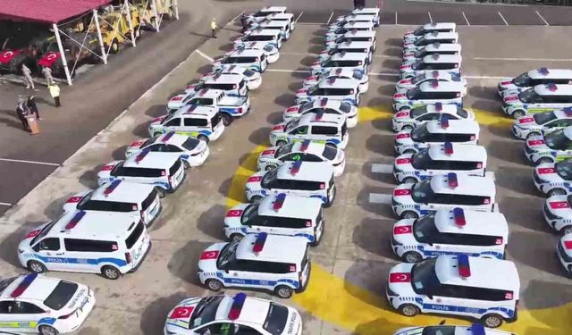 Şırnak’a 189 araçlık filo törenle teslim edildi