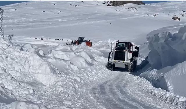Şırnak’ta tipi, köy yollarını ulaşıma kapattı