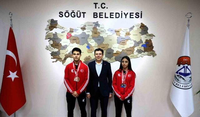 Söğütlü karateciler Balkan üçüncüsü oldu