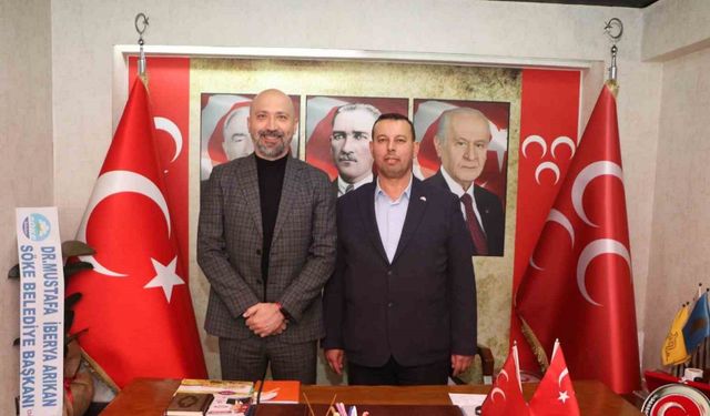 Söke Belediye Başkanı Arıkan, MHP İlçe Teşkilatı ile bir araya geldi