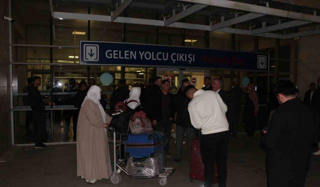 Suudi Arabistan’dan Şırnak’a ilk uçak seferi gerçekleşti