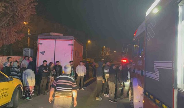 Taşındığı evdeki ilk günde çıkan yangında ağır yaralandı