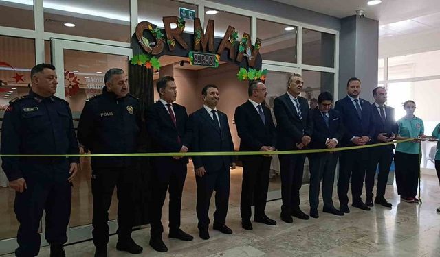 Tekirdağ’da öğrencilerden doğa temalı sergi