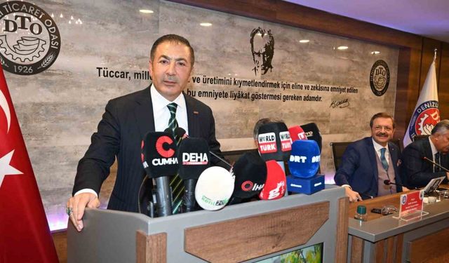 TOBB Başkanı Hisarcıklıoğlu’ndan DTO Başkanı Erdoğan’a övgü üstüne övgü