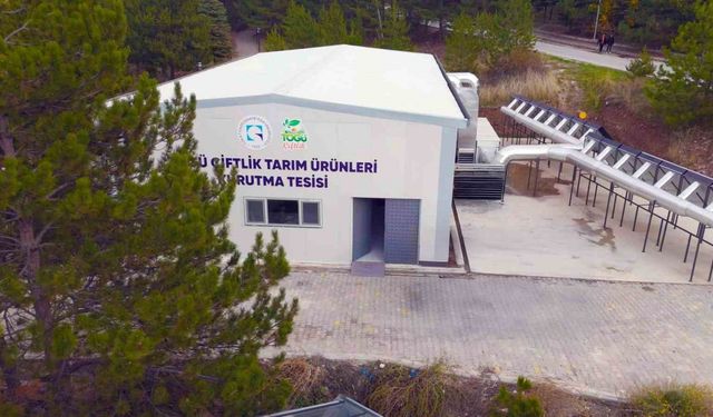 TOGÜ tarım ürünleri kurutma tesisi, sürdürülebilir üretime güç katıyor